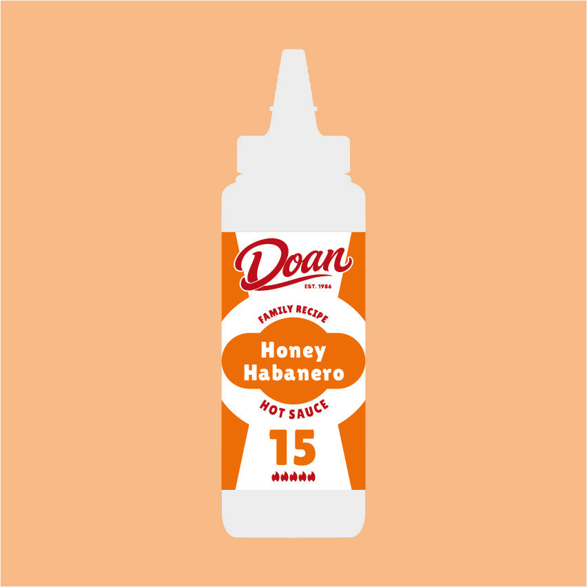 Doan 15 Honey Habanero Hot Sauce